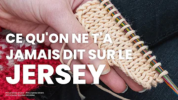 C'est quoi le jersey endroit ?