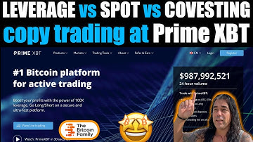 BITCOIN COVESTING at Prime XBT!!! This trader made 450% in 114 days!! You can auto copy his trades!!