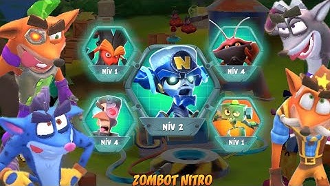 Frosty Robo Neo Cortex Gang - Crash Bandicoot: On The Run-All Bosses Gang GAMEPLAY