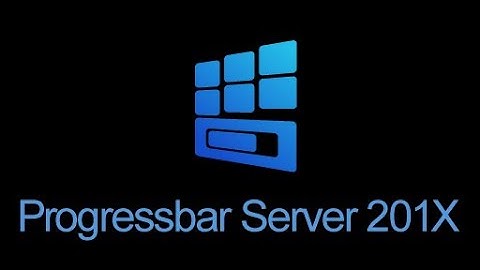 Progressbar 1X step progressbar server 201x