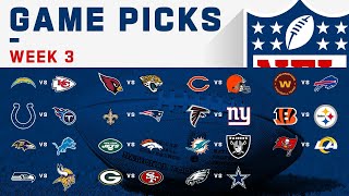 Week 3 Game Picks! | GameDay View