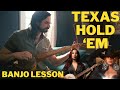 Texas hold em  rhiannon giddens banjo lesson and banjo history