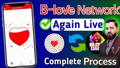 Blove network again live full update! Blove dapp convert to blove network|#blove_network #newupdate