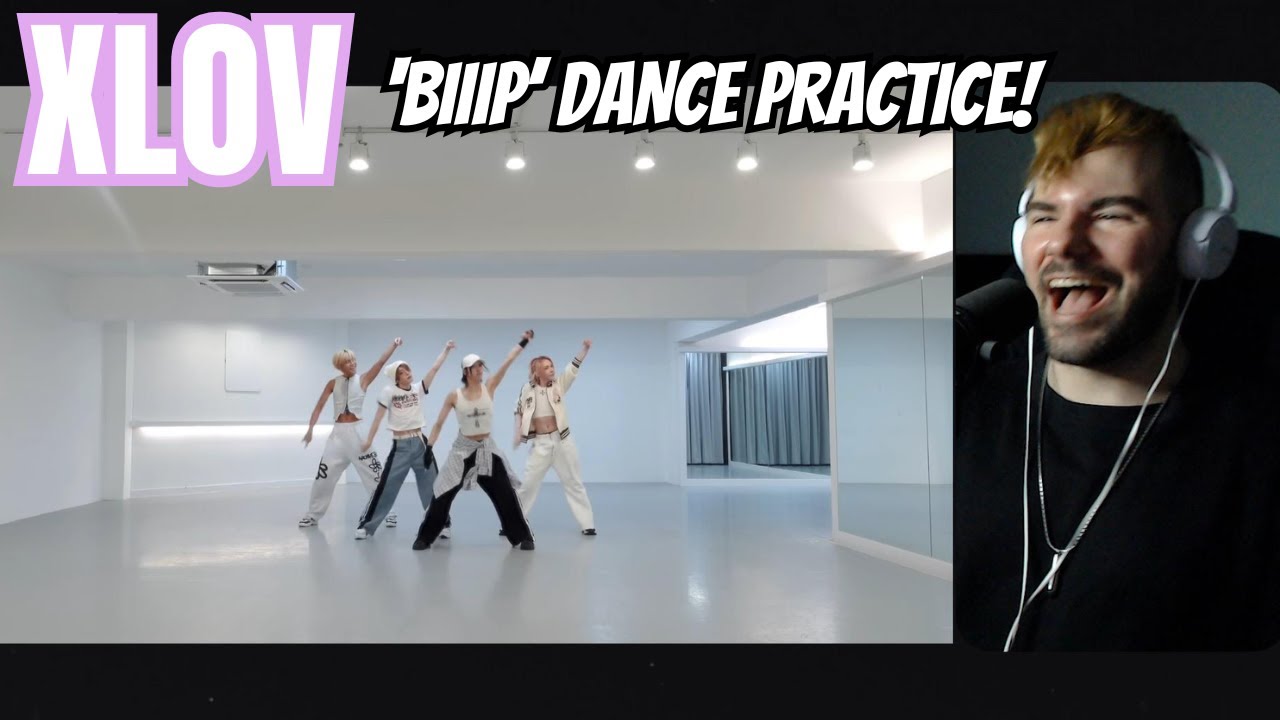 XLOV - 'Biiip' Dance Practice Reaction!