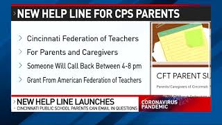 New help line launched to answer Cincinnati Public Schools parents' questions