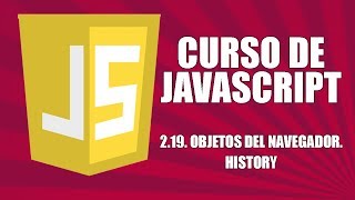 Curso de Javascript - 2.19. Objetos del navegador (BOM). History