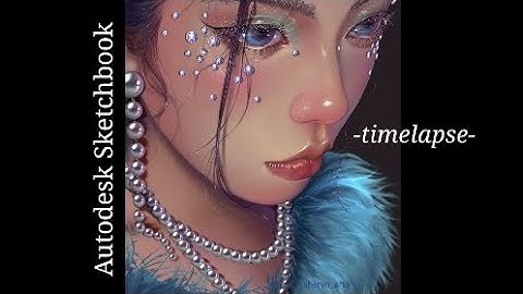 Autodesk Sketchbook Digital Painting -timelapse-