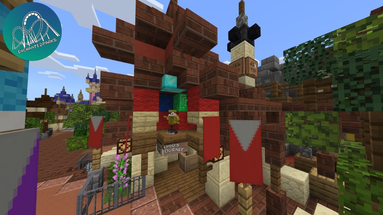 AMAZING Minecraft Pinocchio's Daring Journey | EnchantedParks Ride 2023