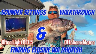 Sounder Walkthrough & Finding WA Dhufish Solo | Metro