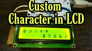Custom character in LCD with Arduino | Print Anything in LCD | Amazing Mj