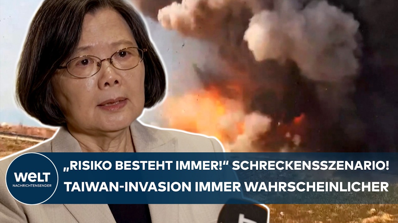 CHINA: "Risiko besteht immer!" Schreckensszenario in der Taiwan-Straße! Peking wird immer aggresiver