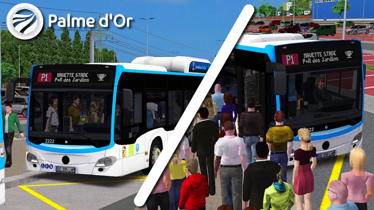 OMSI 2 Add-on Saint-Servan V3 - Mercedes-Benz Citaro GC2 NGT - Navette Stade P1