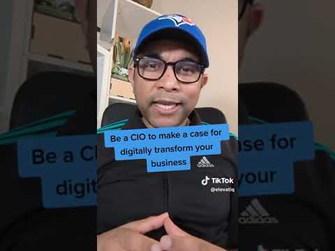 Be a CIO