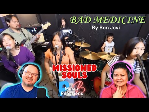 Missioned Souls "Bad Medicine" (Bon Jovi Cover Video) | Couples Reaction!