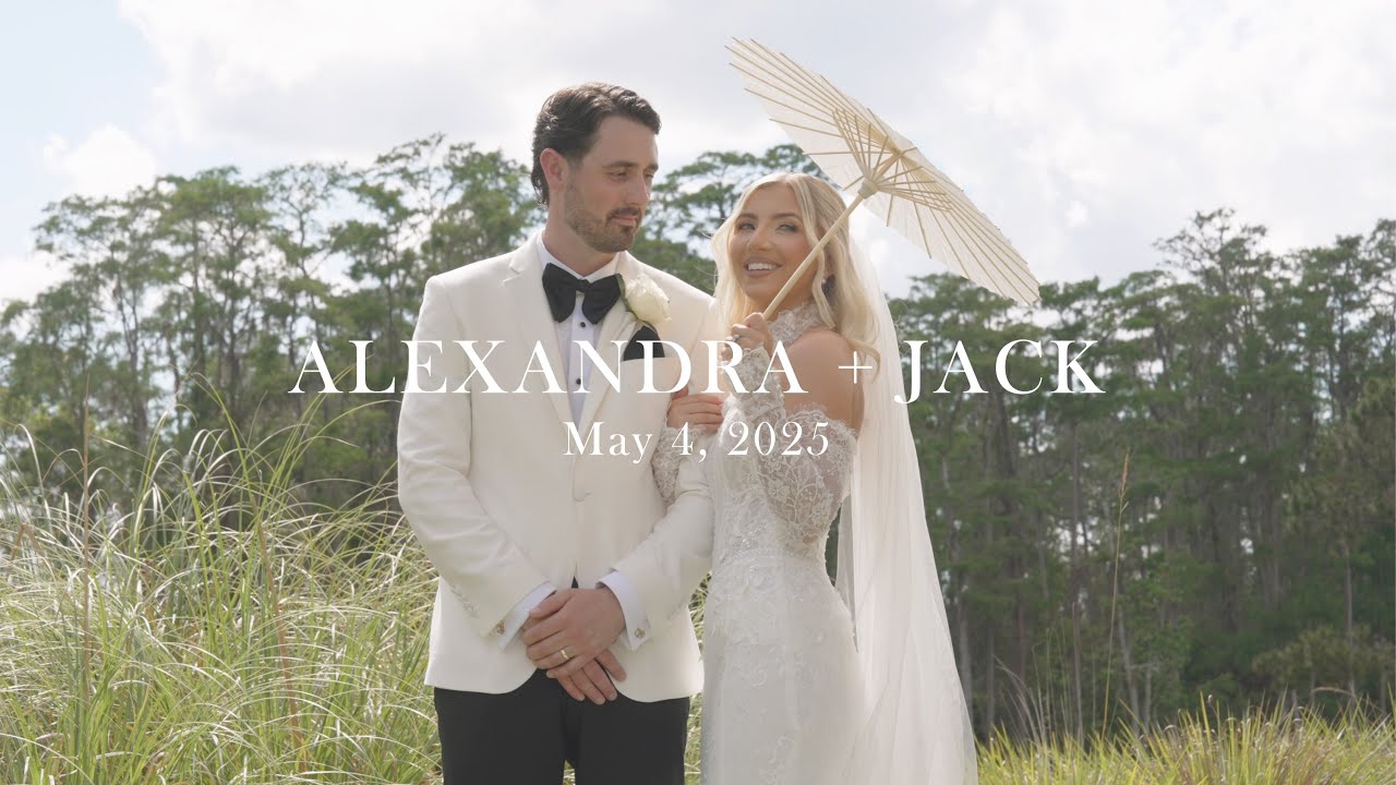 Elegant Destination Wedding TEASER | Alexandra & Jack | Four Seasons Orlando & Grand Floridian