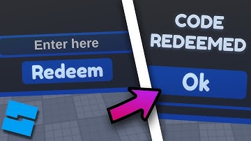 How to make a REDEEM CODE GUI in Roblox Studio!