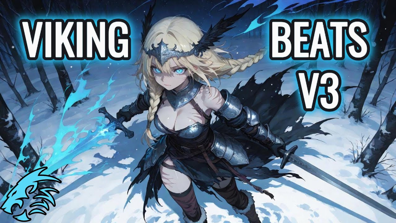 [1 Час] VIKING WARRIOR BEATS V3 ⚔️🔥 | Эпическая Нордическая Боевая Музыка и Северные Чанты 🛡️🩸