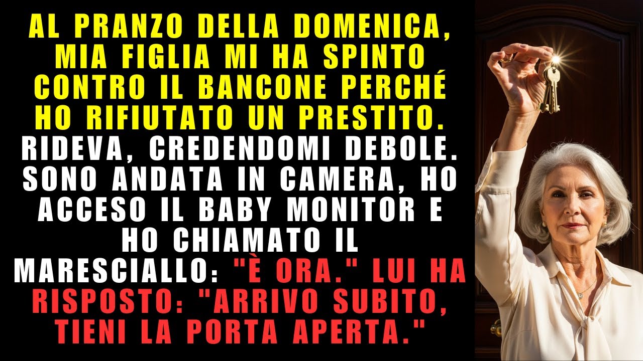 Al pranzo, mia figlia mi ha spinto a terra e ha riso — Non sapeva che stavo già preparando la sua