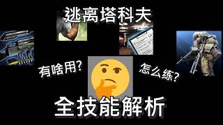 逃離塔科夫完整技能解析