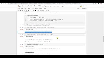 Student Score Prediction using OLS model and Linear Regression - TSF Internship - GRIPFEB21