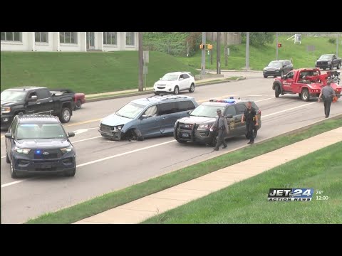 Weekend police chase ends after fleeing suspect falls down 30ft ravine
