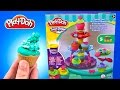 Cupcake Tower Play Doh Toy Review with Play-Doh Plus Make Play Dough Cupcake Sweet Shoppe Treats