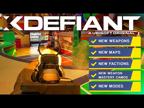 XDefiant: The Season 1 Content and Beyond LEAKED... (New Weapons, Maps, Factions \u0026 More)