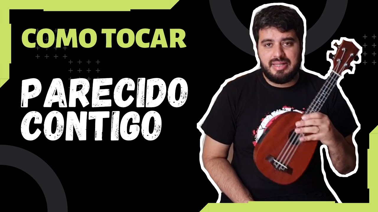 #224 | ⚠️TUTORIAL ⚠️ | Parecido contigo - Rodolfo Abrantes | Aula de Ukulele para iniciantes