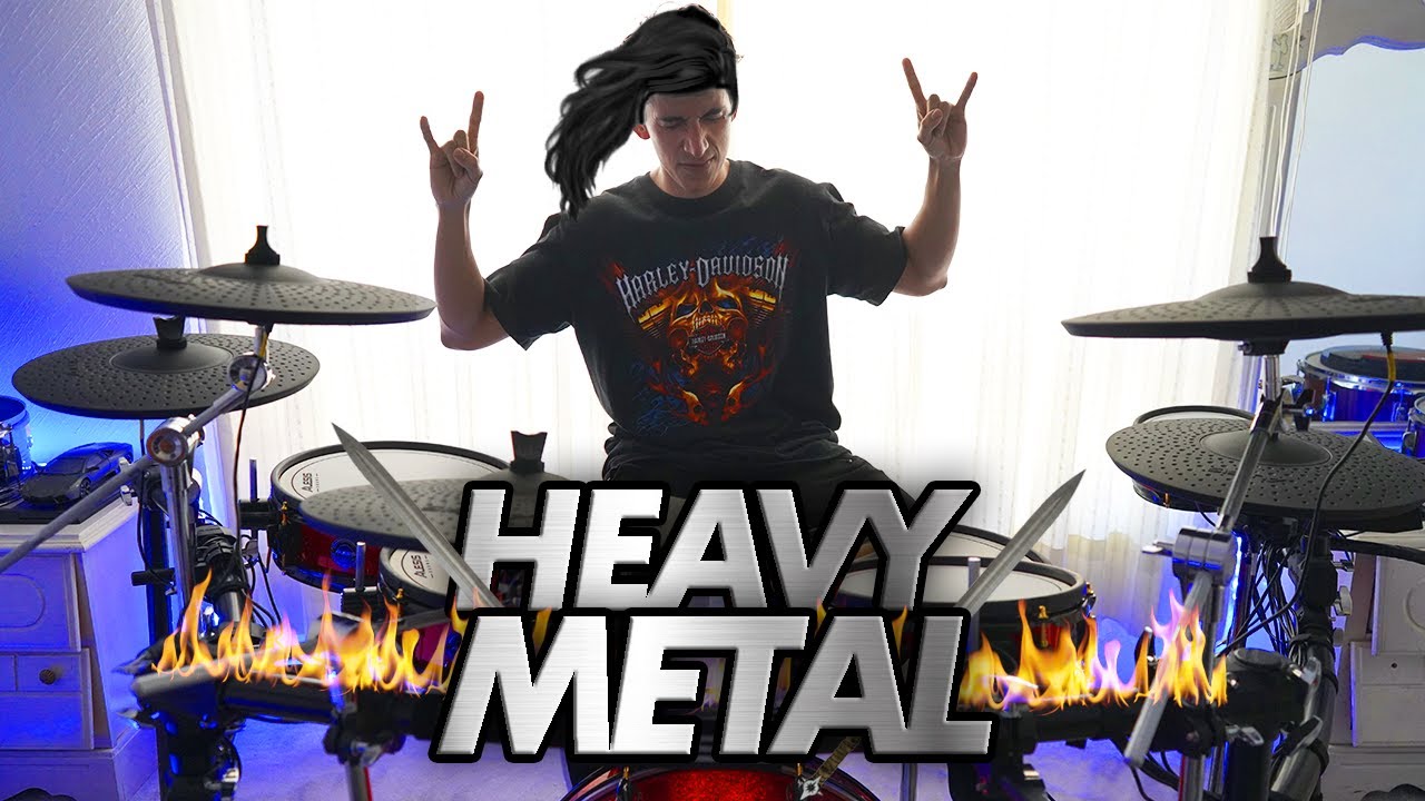 Playing real HEAVY METAL for the FIRST time!