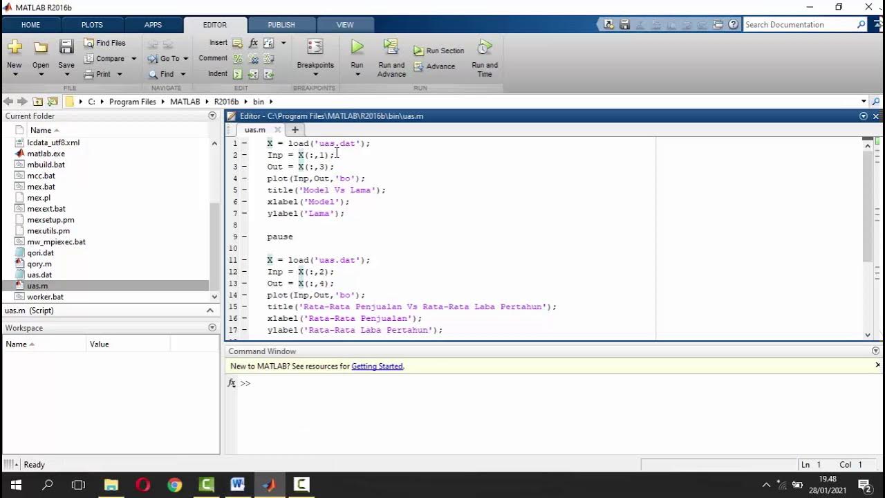 tutorial FCM menggunakan Matlab - YouTube