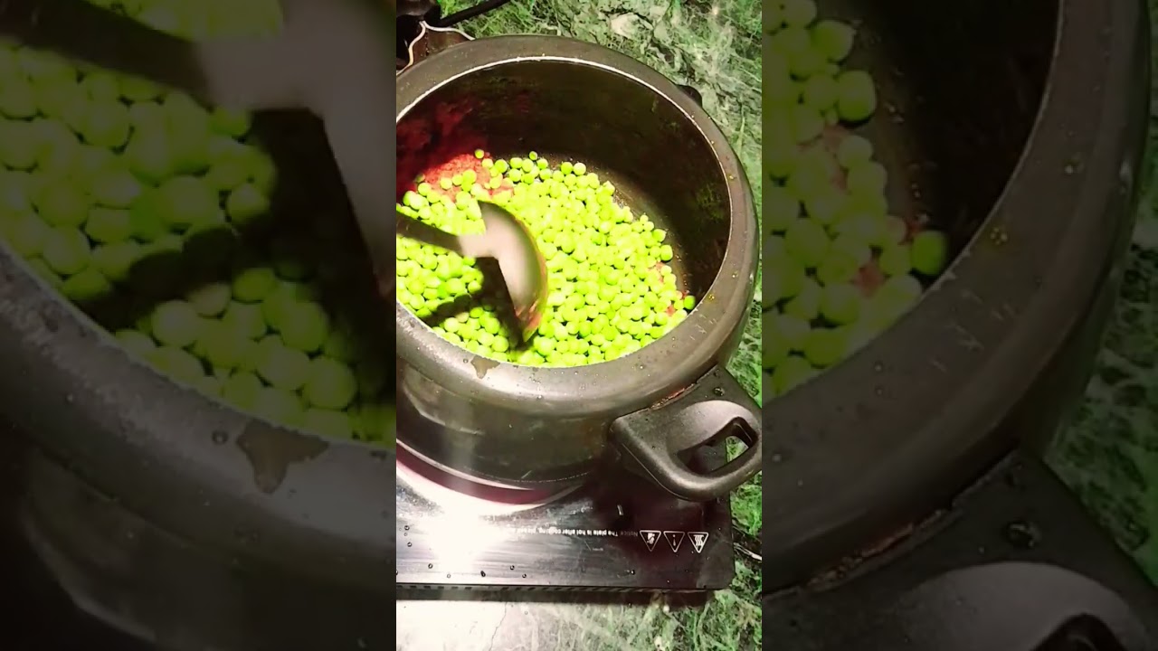 Mattar tamatar recipe 