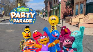 Sesame Street Party Parade 2023 Opening Day Elmo's Eggstavaganza Easter Celebration Sesame Place PA