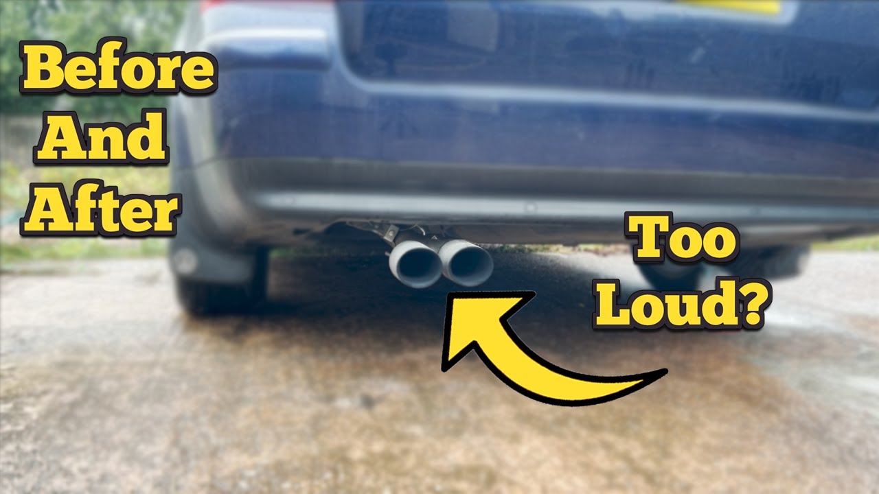 Passat B5.5 PD130 Straight Pipe Before And After (With Hardcut Limiter)