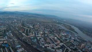Улан-Удэ, съемка с дрона. 400 метров.