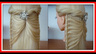 CURTAIN BRAID HAIRSTYLE / HairGlamour Styles