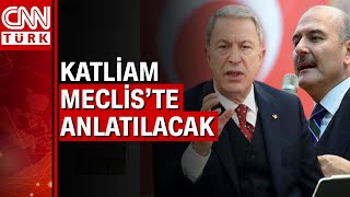 Bakan Akar ve Bakan Soylu TBMM'de Meclis'i Gara konusunda bilgilendirecek