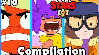 BEST 2023 BRAWL STARS ANIMATION COMPILATION #10 - By DrawFoxAnimator