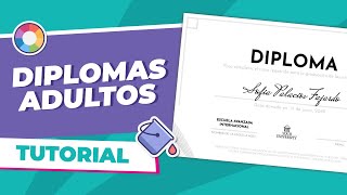 Haz DIPLOMAS #plantillas #gratis #diseños