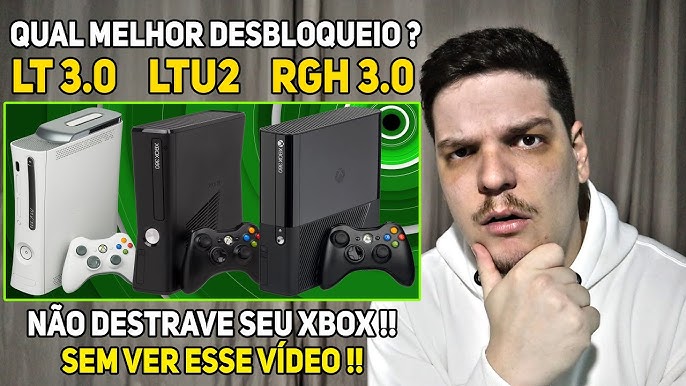 QUAIS SÃO AS VANTAGENS DE TER UM XBOX 360 DESBLOQUEADO LT 3.0 OU