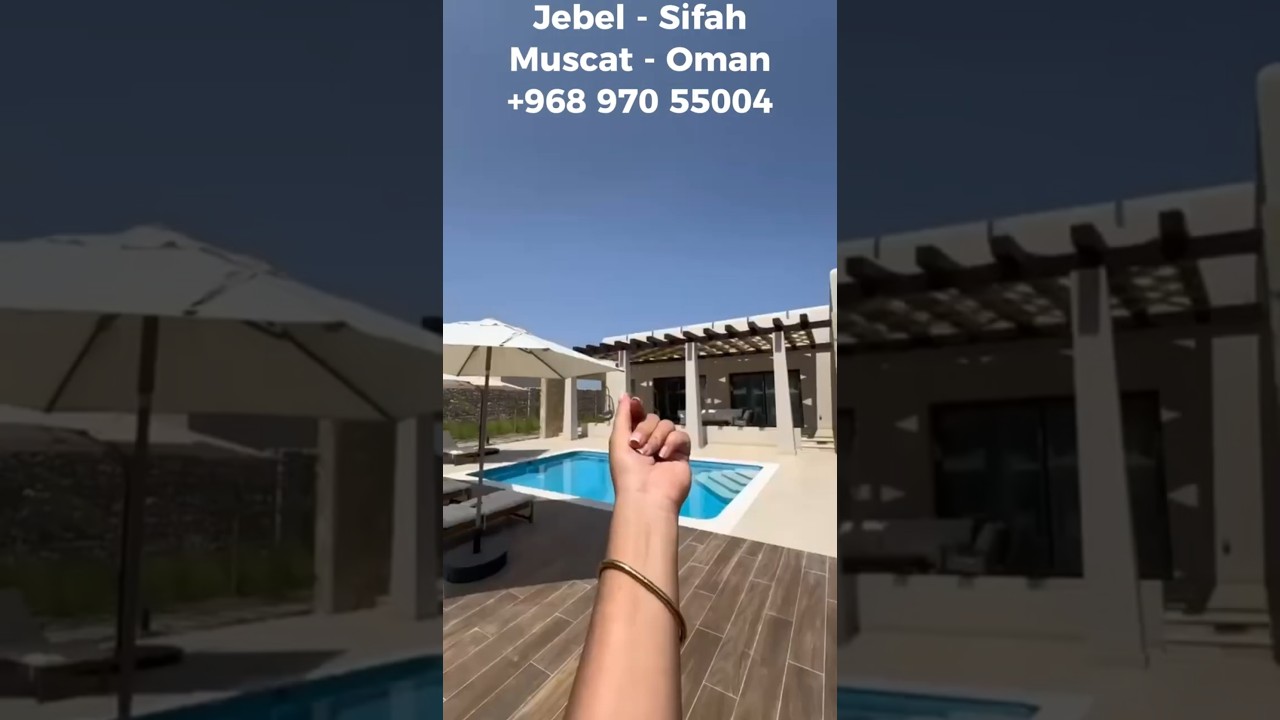 💰 Luxury Villas in Jebel Sifah | High-Potential Property Investment