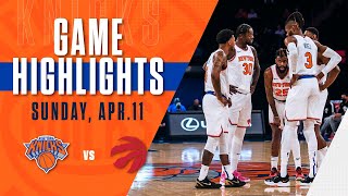 Game Highlights | Knicks vs. Raptors - 4/11/21