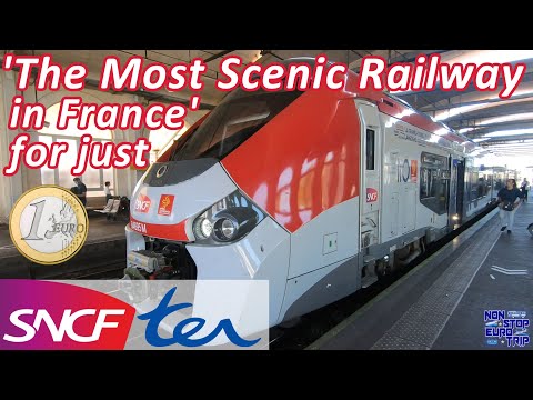 FRANCE'S MOST SCENIC RAILWAY FOR JUST €1 / LA LIGNE DES CÉVENNES / FRENCH TRAIN TRIP REPORT