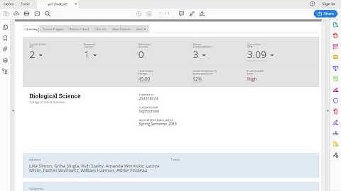 Navigate Demo for Faculty Mentors