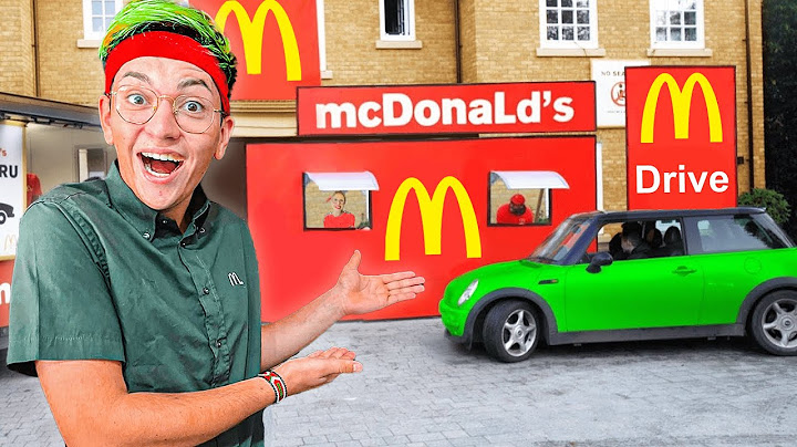 Trasformo casa mia in un McDonald's FUNZIONANTE🍟🍔