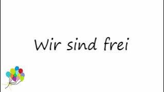 Berge - Wir sind frei (Lyrics video)