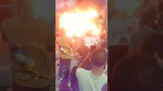 🔴 حريق منذ قليل ف سوق حلوان شارع منصور بجوار السنترال  يارب الطف بينا