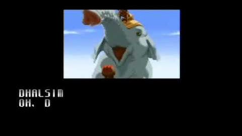 SVC Chaos - Dhalsim Ending