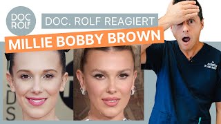 GESICHTSANALYSE: MILLIE BOBBY BROWN (Stranger Things) doc.rolf reagiert