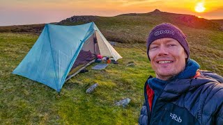 A LITTLE FELL WITH BIG VIEWS..LAKE DISTRICT SOLO WILDCAMP.