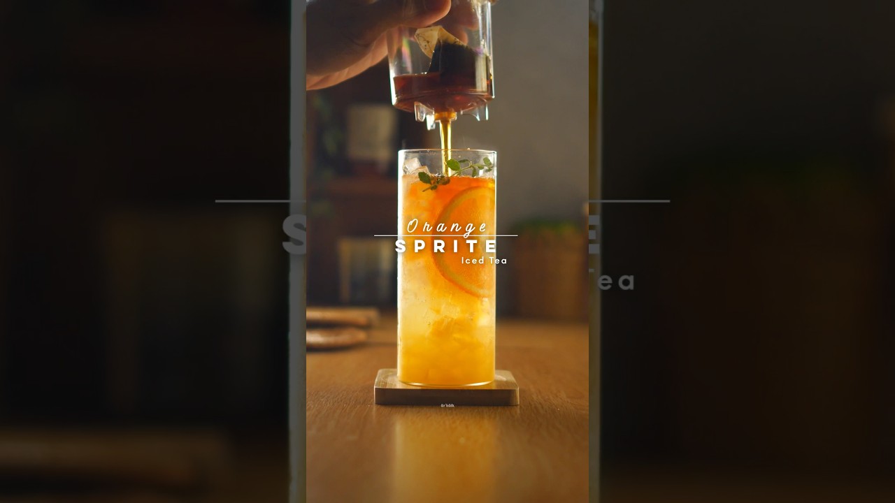 Orange Sprite Iced Tea 